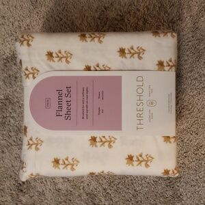 Flannel Twin Sheet set